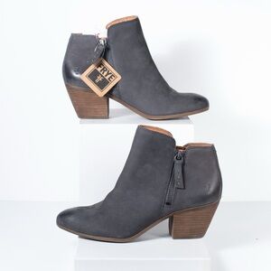 Frye Judith Booties with Dual Side Zipper